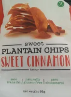 Sweet plantain chips sweet cinnamon