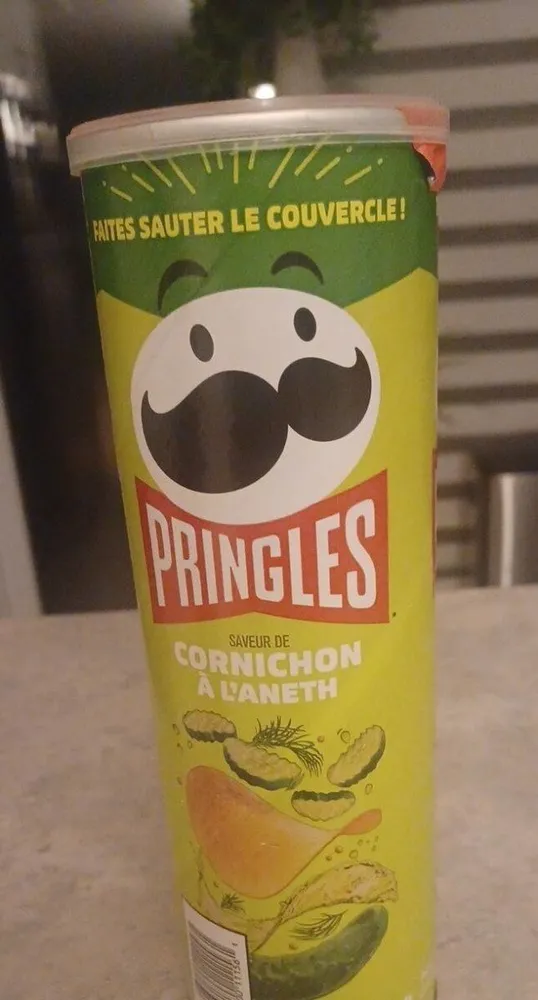 Pringles cornichons à l'aneth
