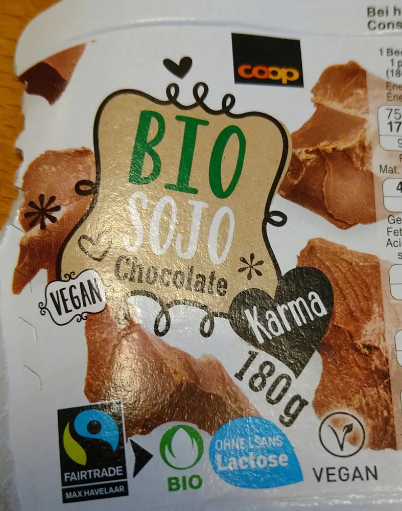 Bio Sojo Chocolate