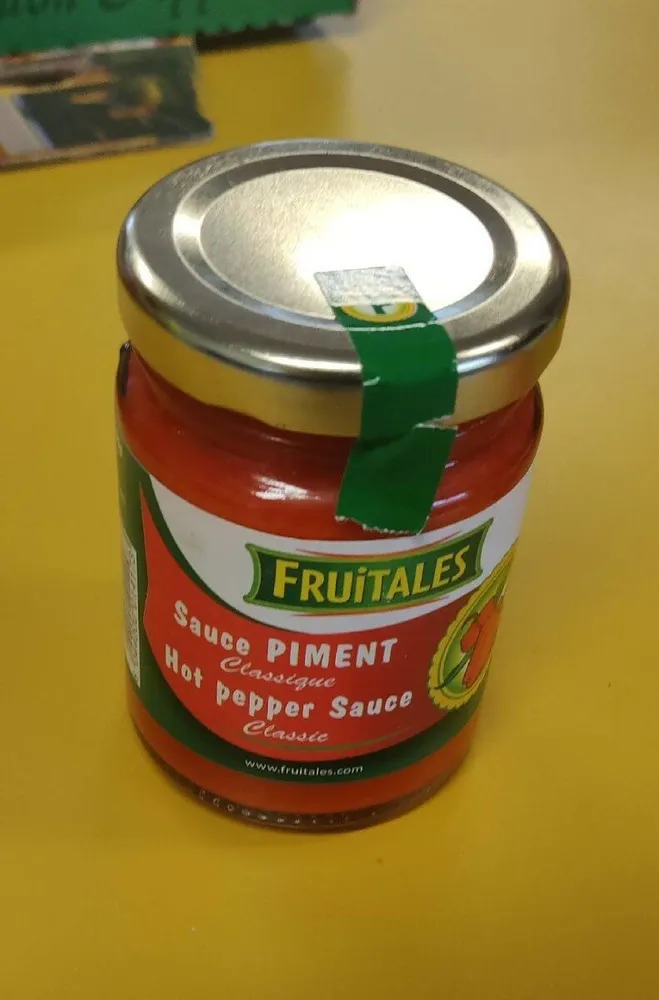 sauce piment Fruitales