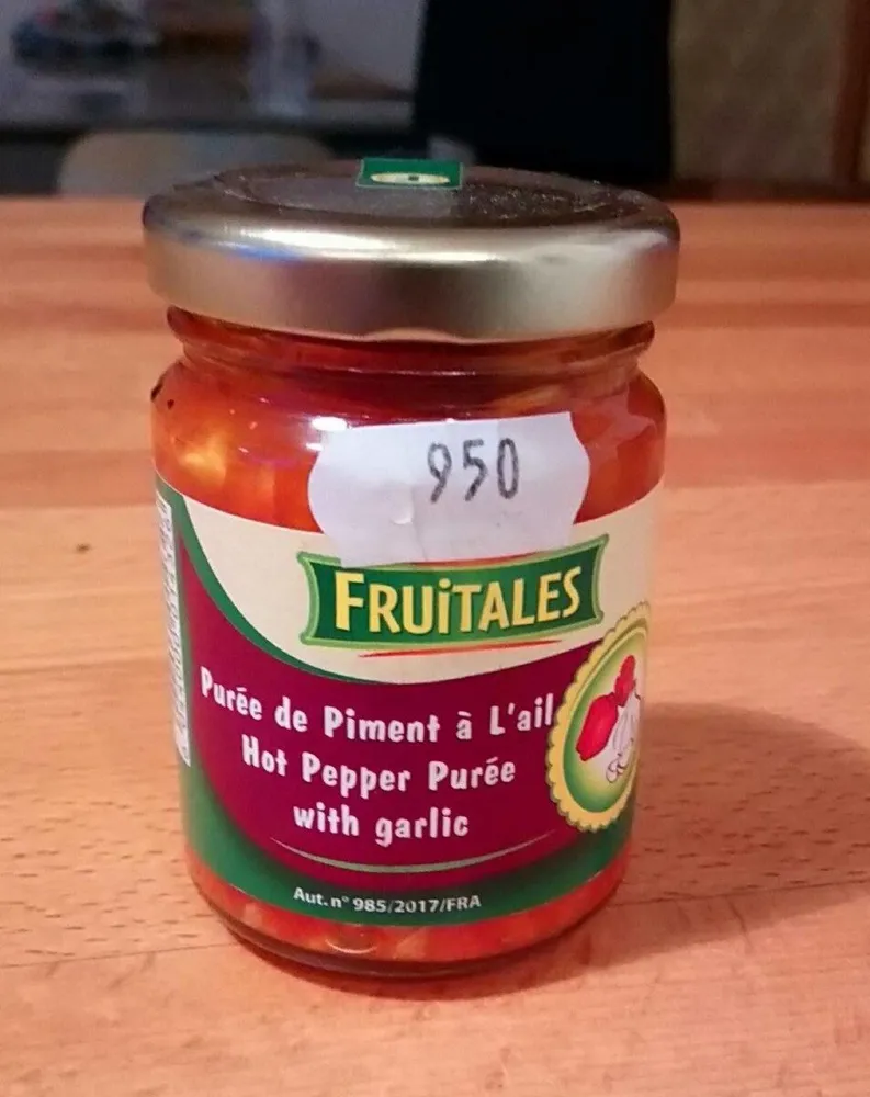 Purée de piment à l'ail