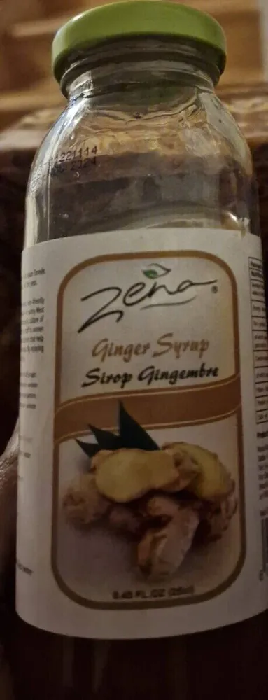 Sirop de Gingembre