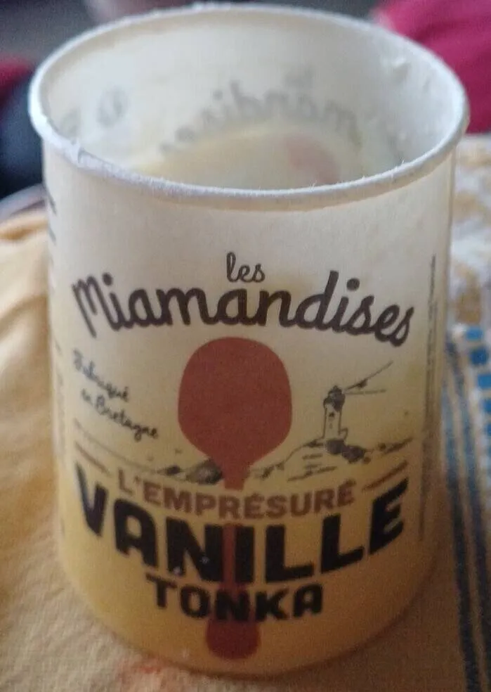 Yaourts empressé vanille Tonka