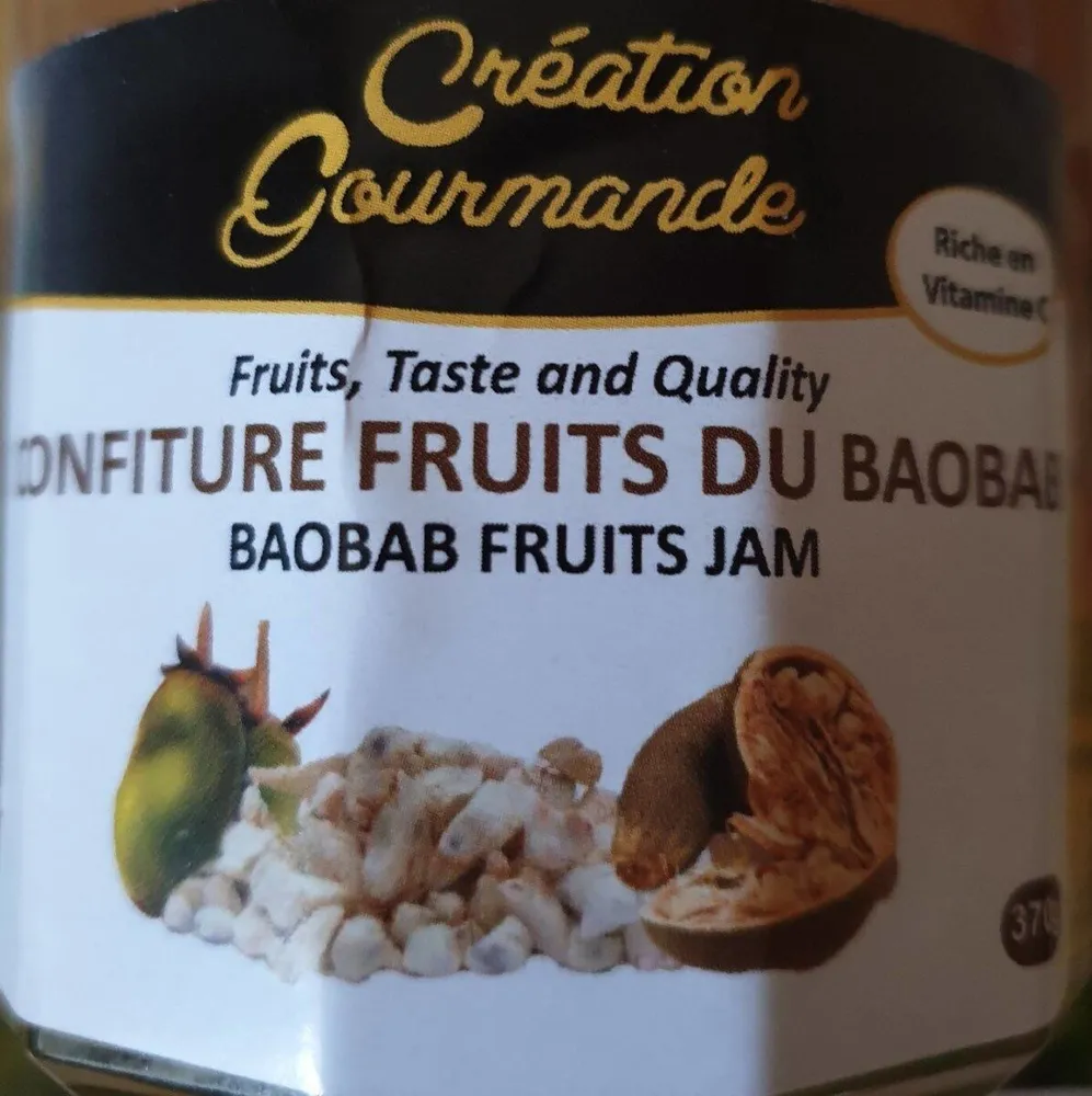 Confiture fruits du baobab