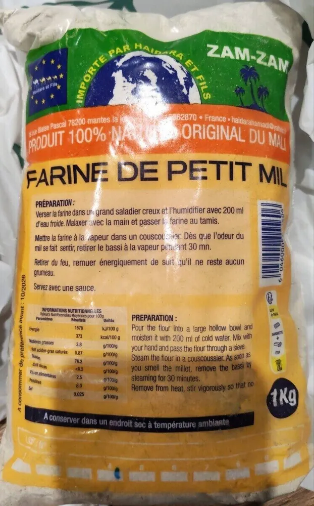 Farine de petit mil