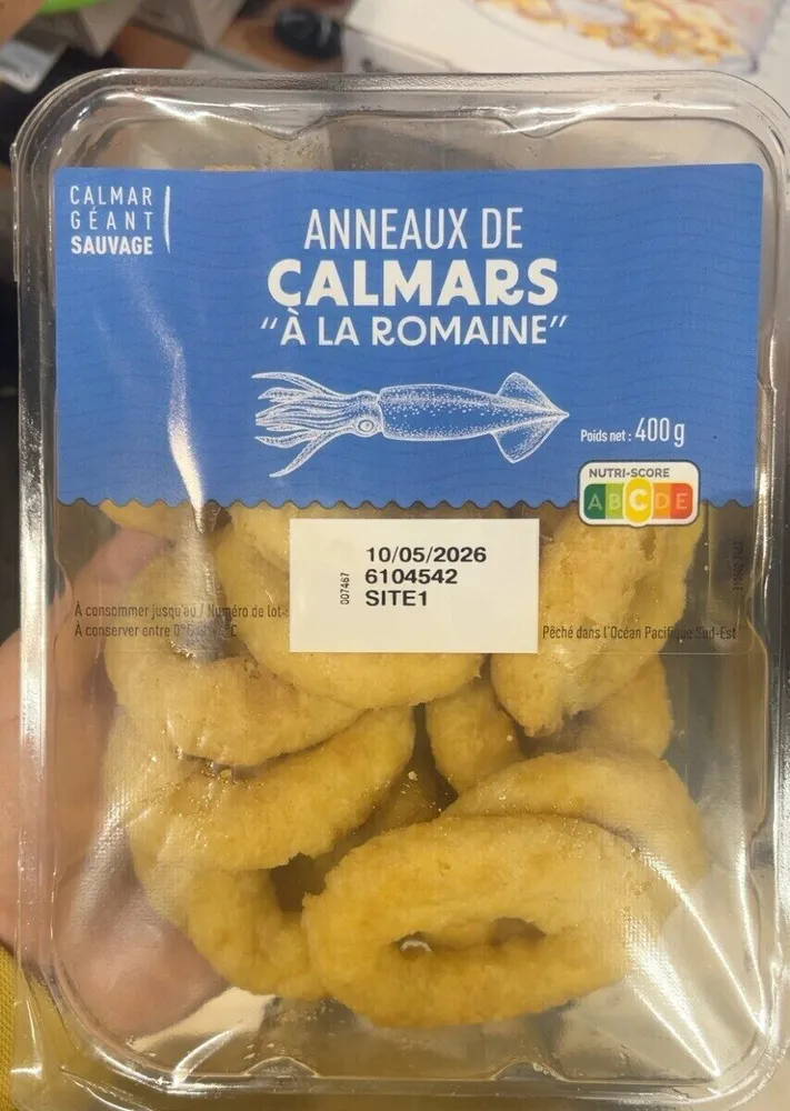 Anneaux de Calamar a la Romaine