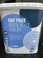 Asda fat free Greek style yoghurt