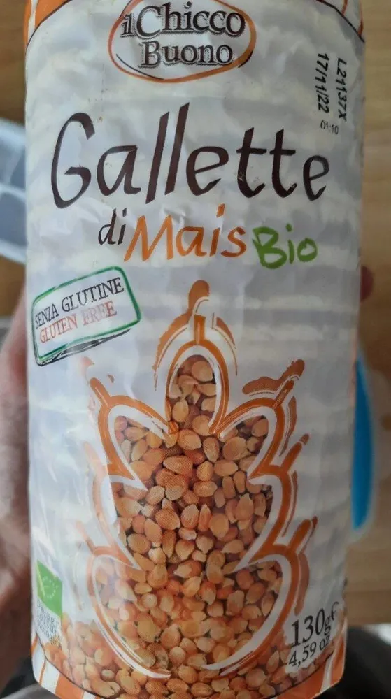 Gallette di mais bio