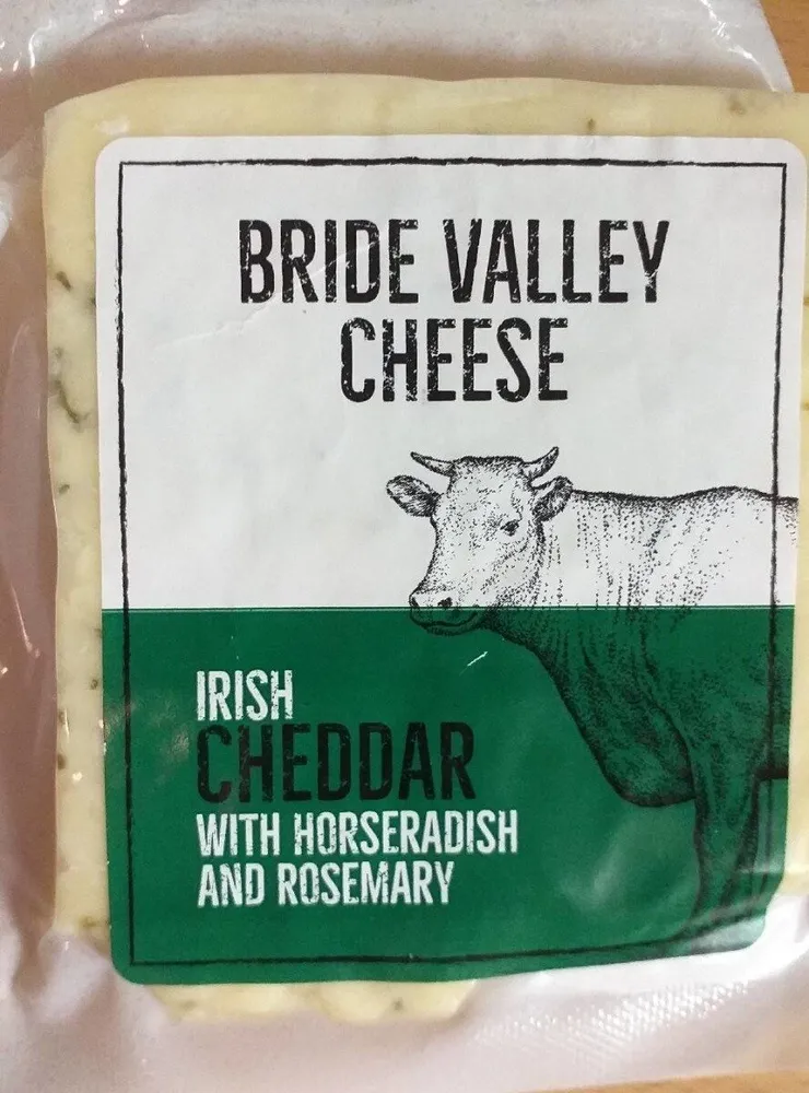 Irish cheddar with horseradish and rosemary