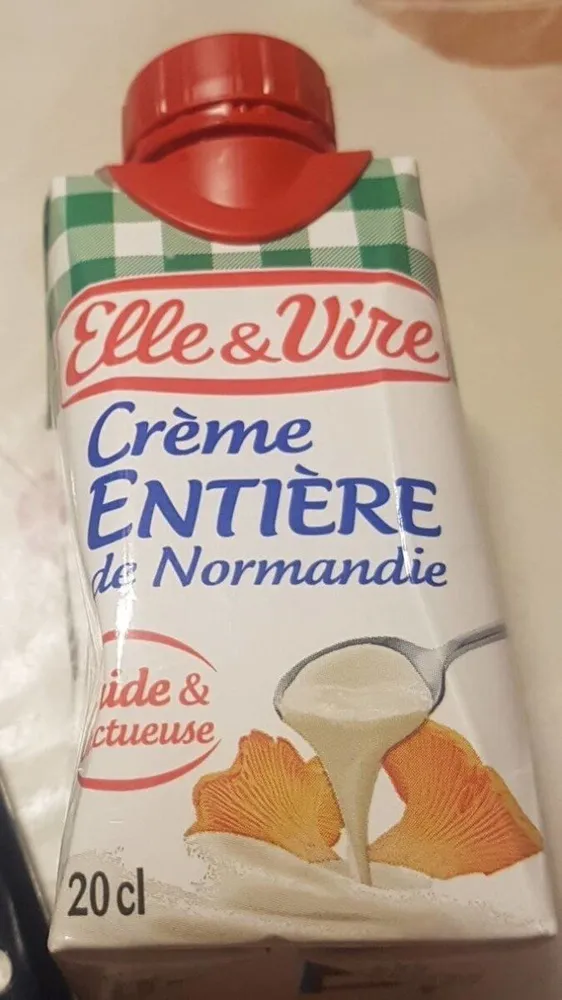 Crème entière de normandie