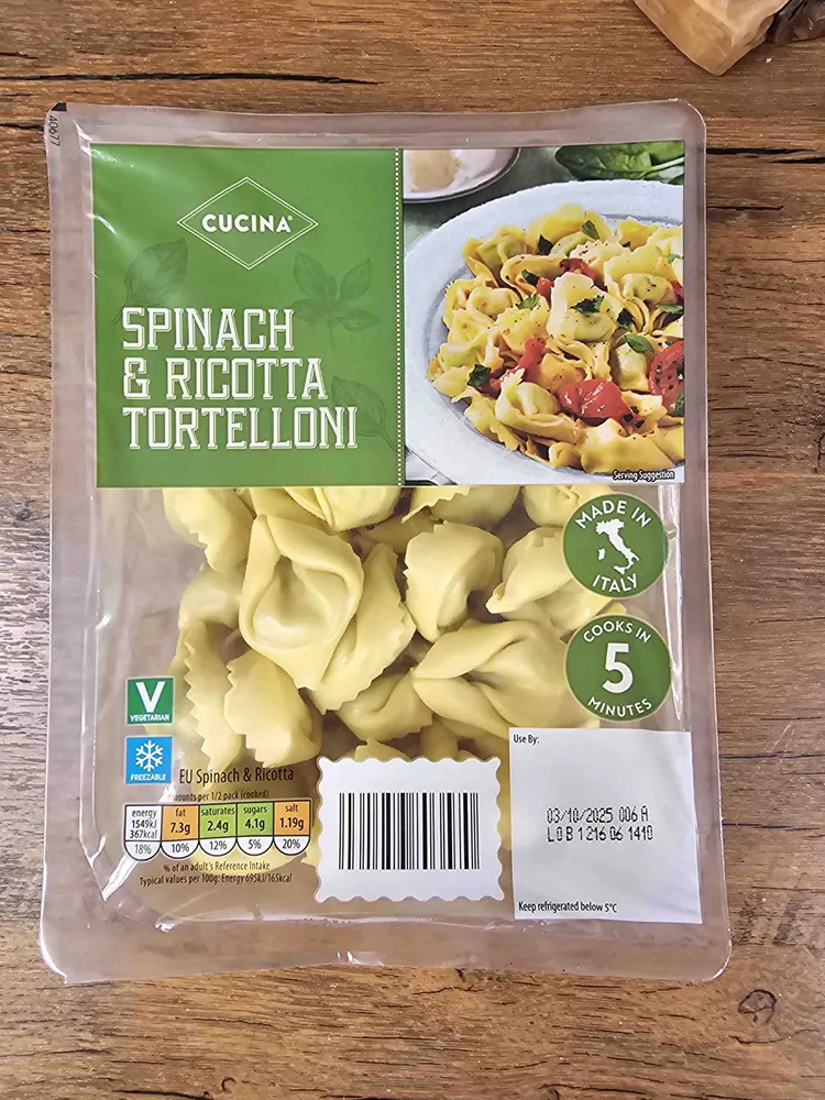Spinach & Ricotta Tortellini