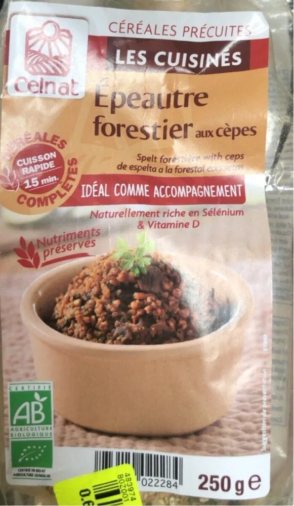 Epautre forestier aux cepes
