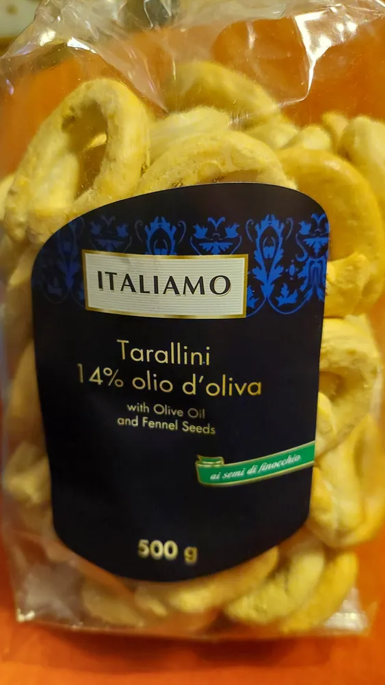 Tarallini 14% olio d'oliva