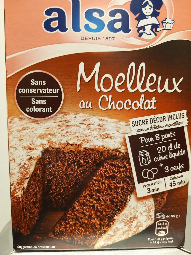 Moelleux au chocolat