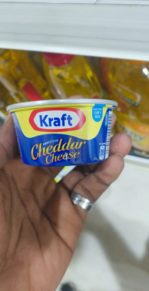 Kraft cheddar cheese