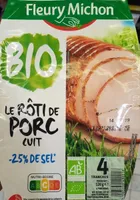 Rôti de porc Bio -25% de sel