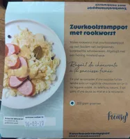 Zuurkoolstramppot Met Rookworsy