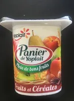 Panier de yoplait fruits et céréales