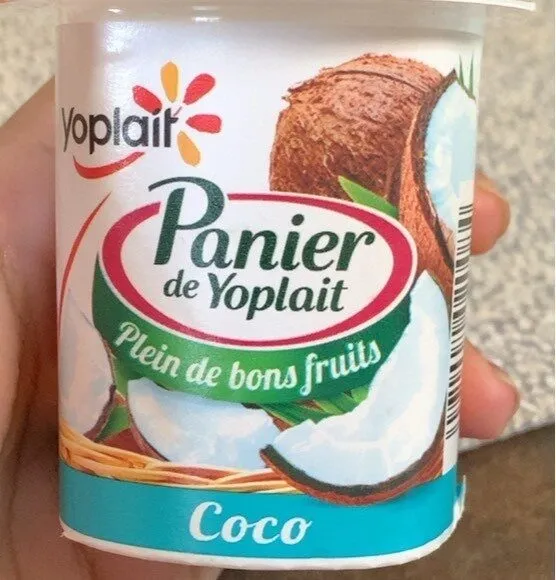 Panier de yoplait coco