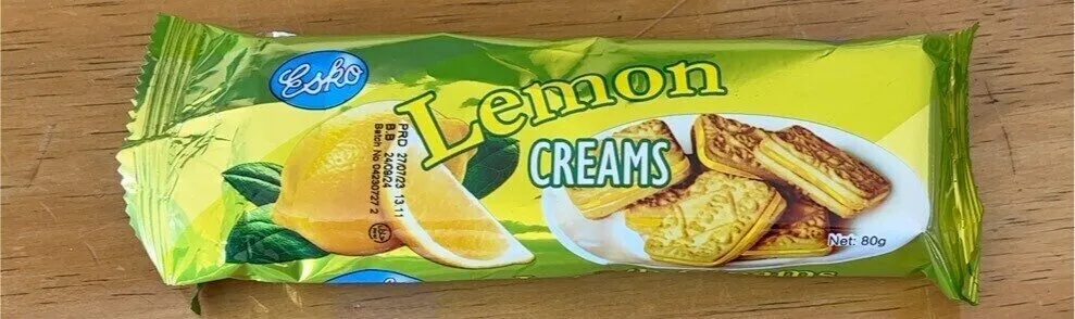 Biscuit Goût citron