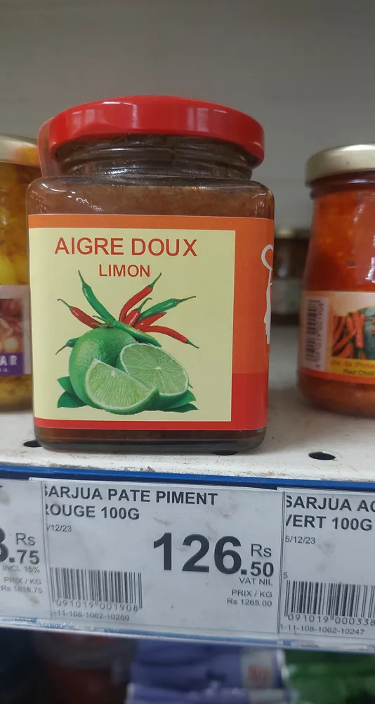 Achards De Piment Vert Sarjua