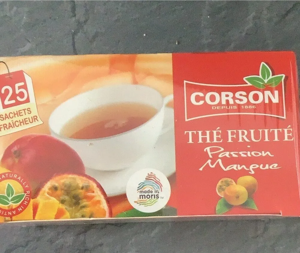 Corson Fruity Tea Passion Fruit And Mango 25 Tea Bags