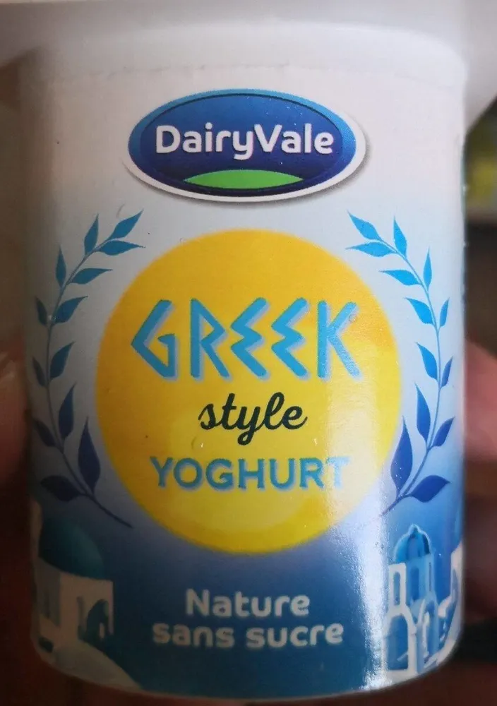 Greek style yoghurt