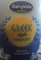 Greek style yoghurt