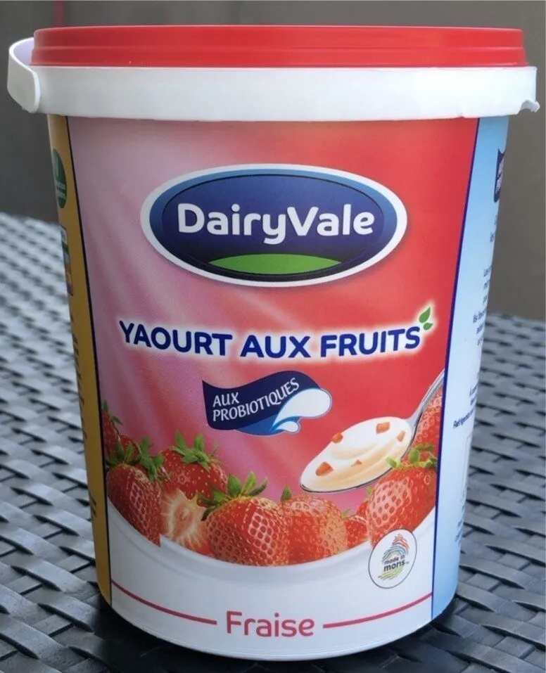 Yaourt aux fruits - fraise