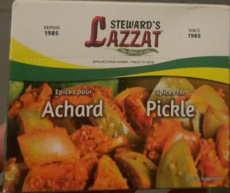Epices pour Achard