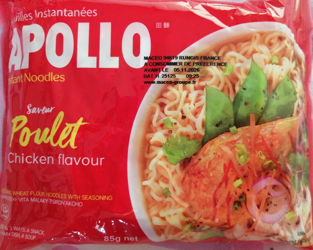 Nouilles instantanées Saveur Poulet