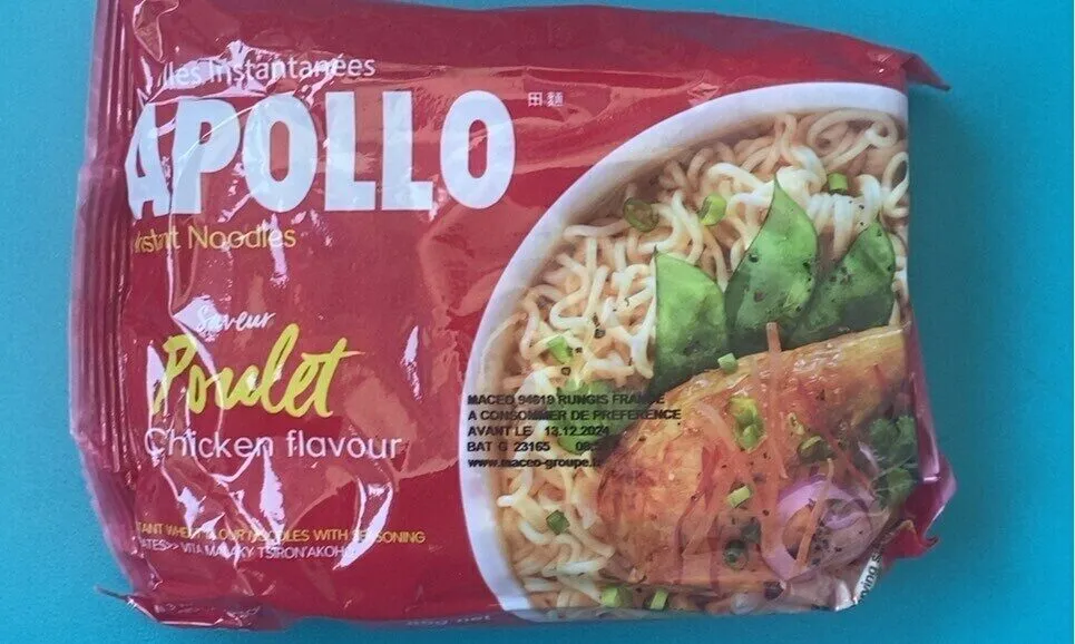 Nouilles instantanées saveur poulet