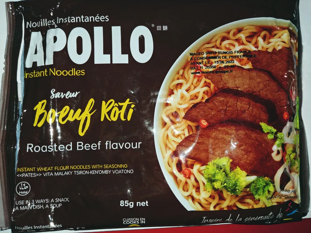 Nouilles Instanées - Saveur Boeuf Rôti