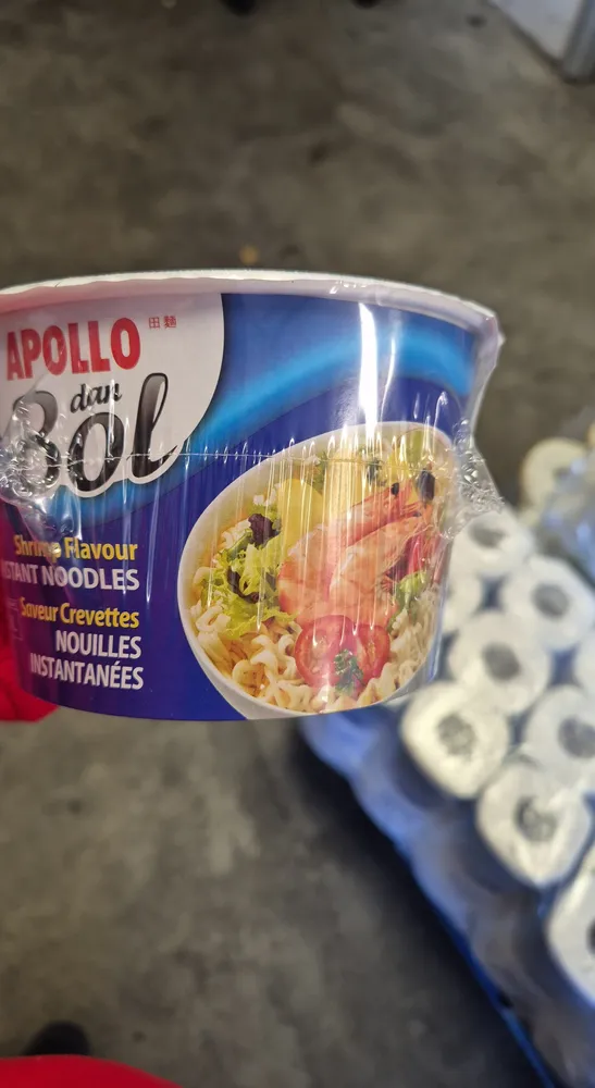 Nouilles instantanées saveur Crevettes