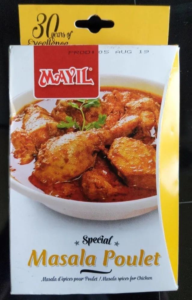 Masala d'épices pour poulet