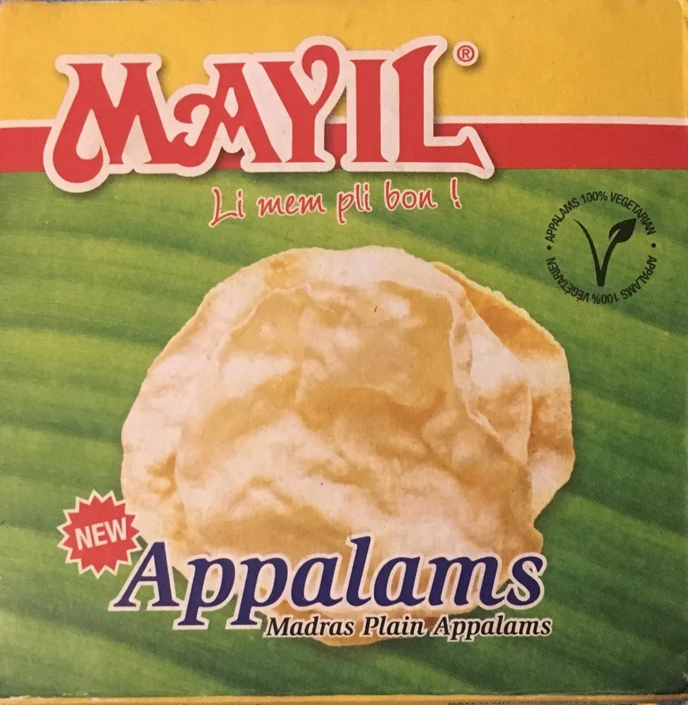 Mayil Appalams
