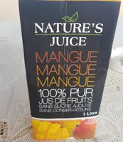Jus de mangue 100% jus de fruit