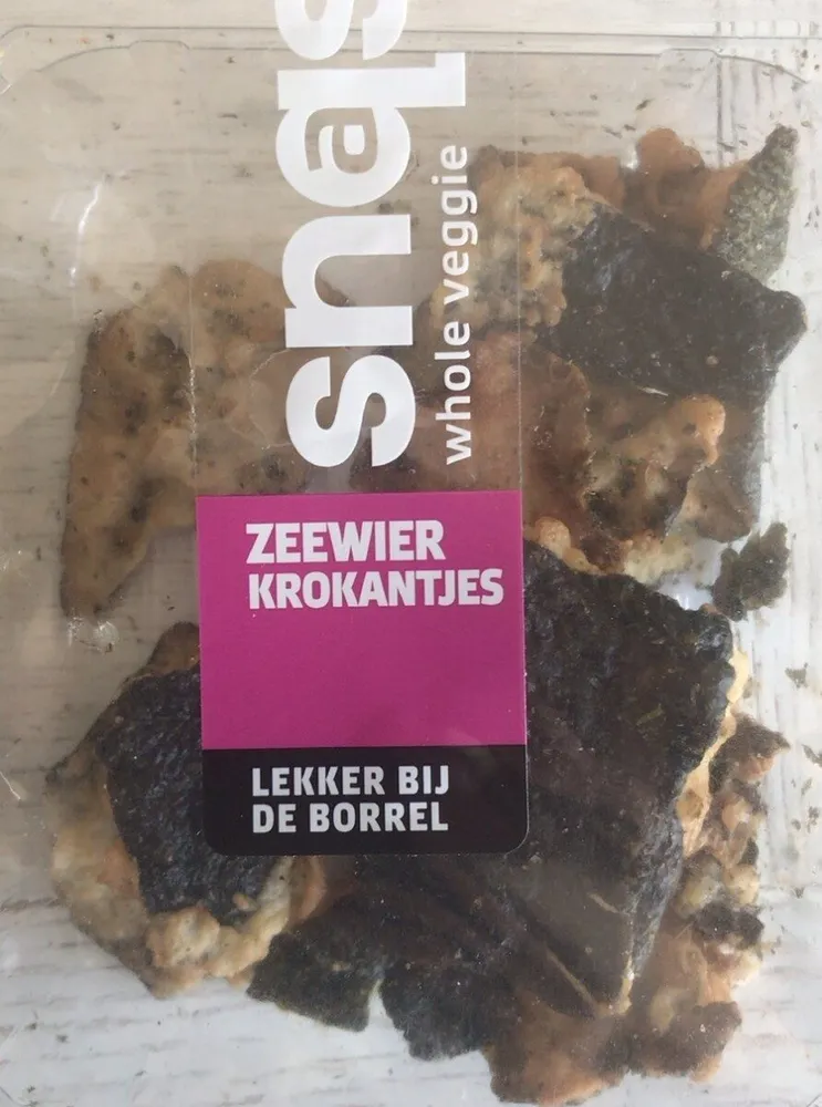 Seaweed crisps seasalt