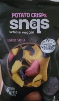 snas whole veggie LIGHTLY SALTED ΓΑΤΟ POTATO TATO