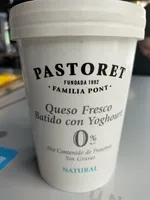 Queso fresco batido con yogur