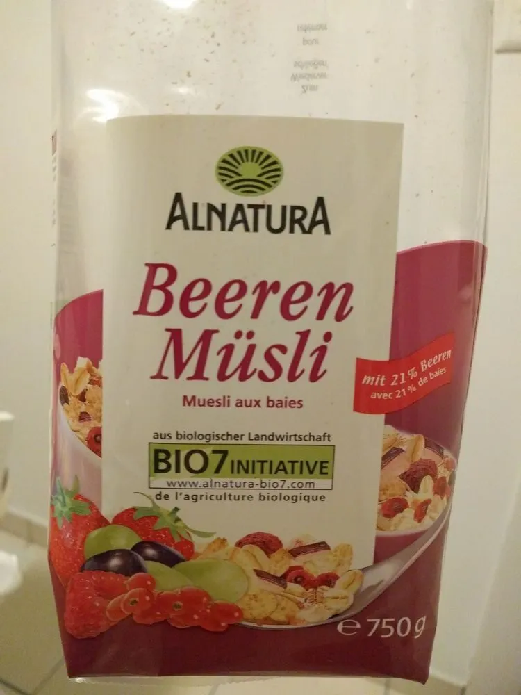Muesli aux baies (Alnatura)