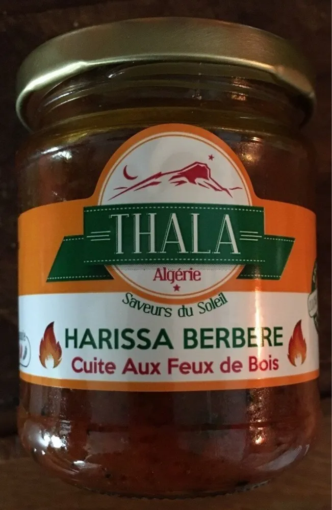Harissa berbère cuite au feu de bois