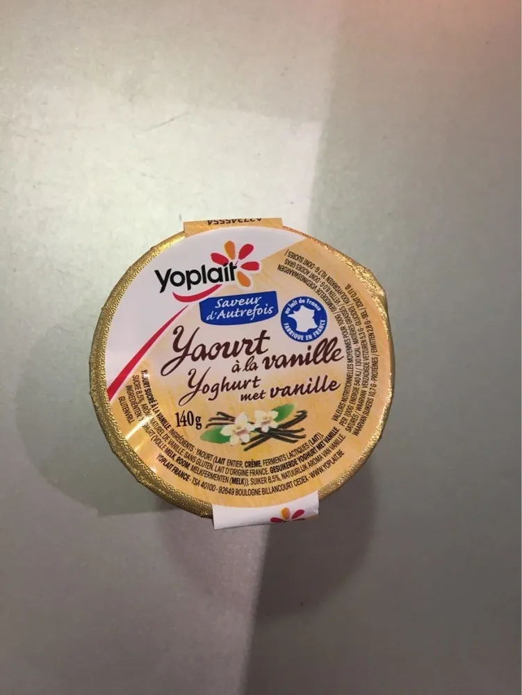 Yaourt à la vanille