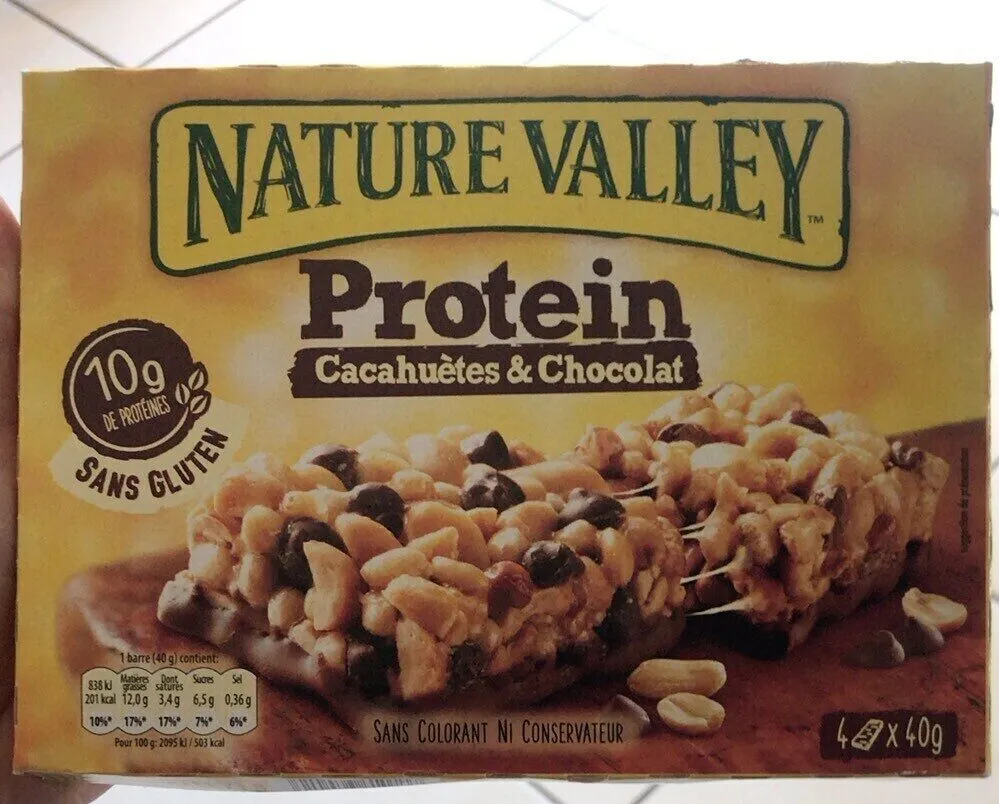 Protein cacahuètes & chocolat