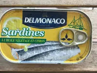 Sardines à l'huile végétale et citron