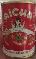 Aicha Double Concentré De Tomates 140 G