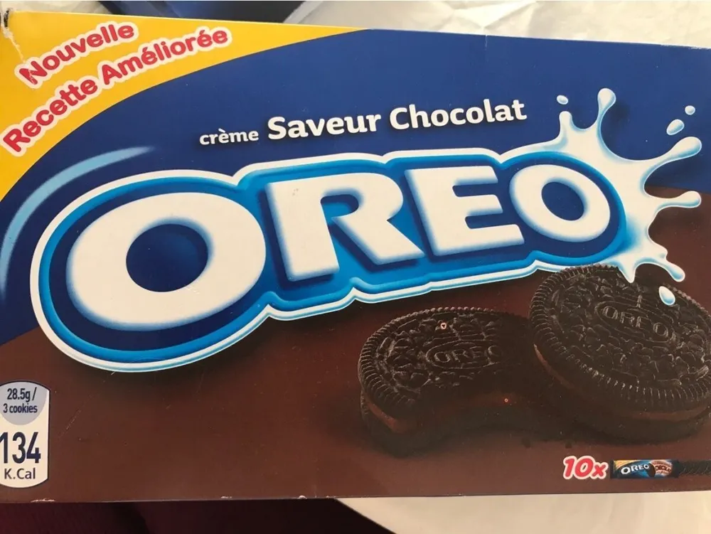 Oreo creme saveur chocolat