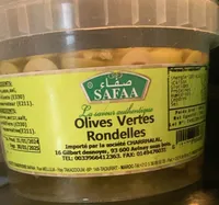 Olives vertes rondelle
