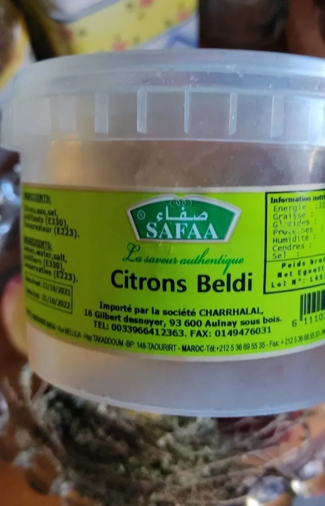 Citrons Beldi