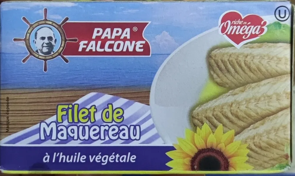Filet deMaguereauà l'huile végétale